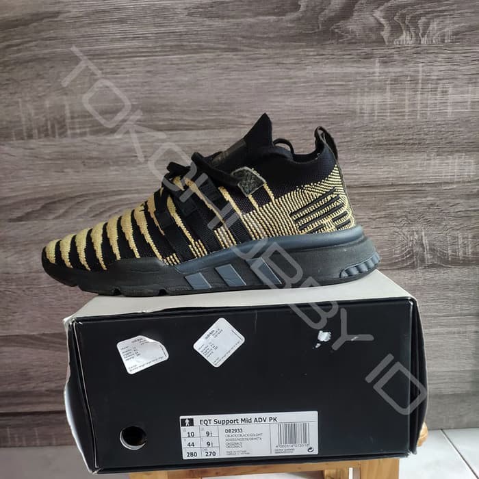Adidas Dragon ball Z Super Shenron GOLD EQT Support Mid ADV Primeknit