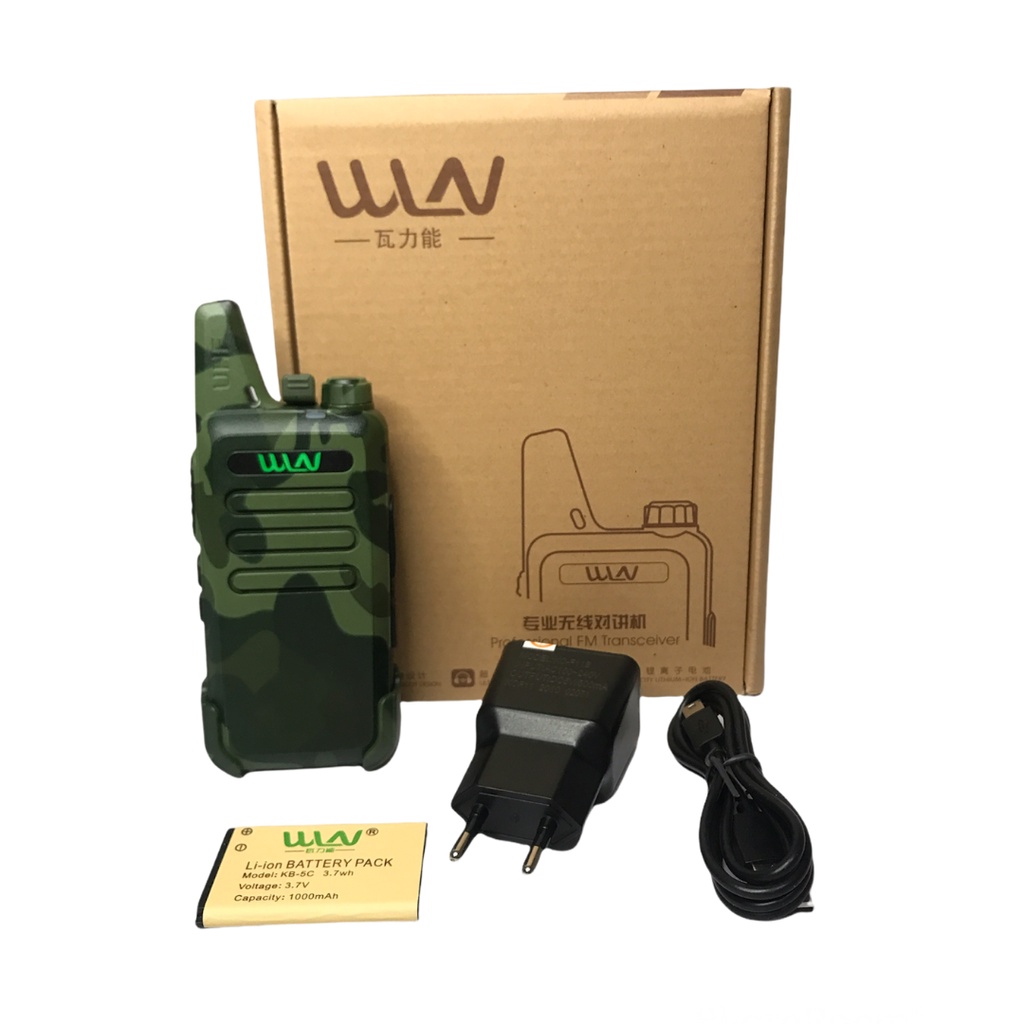 WALKIE TALKIE WLN KD-C1 C1 UHF 400-470 MHz HANDY TALKY SATUAN / SINGLE NEW ORIGINAL