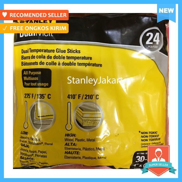 

Stanley Isi Gs20Dt Dualmelt Glue Stick - Pengikat & Perekat - Lem Kertas