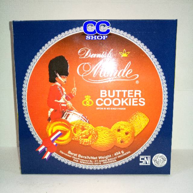 Danish Monde Butter & Cookies 454g