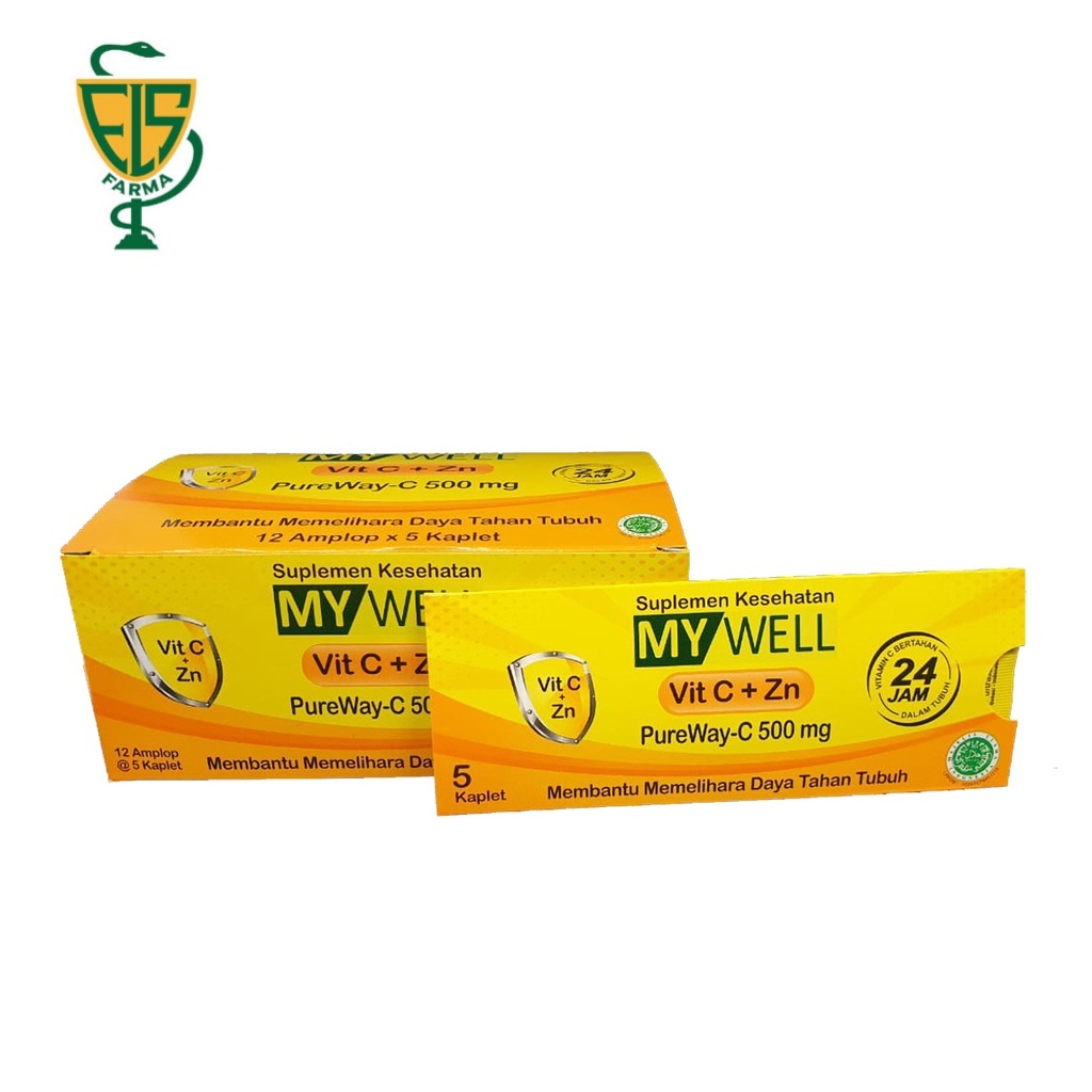 My Well Vitamin C+Zinc - STRIP 5 KAPLET