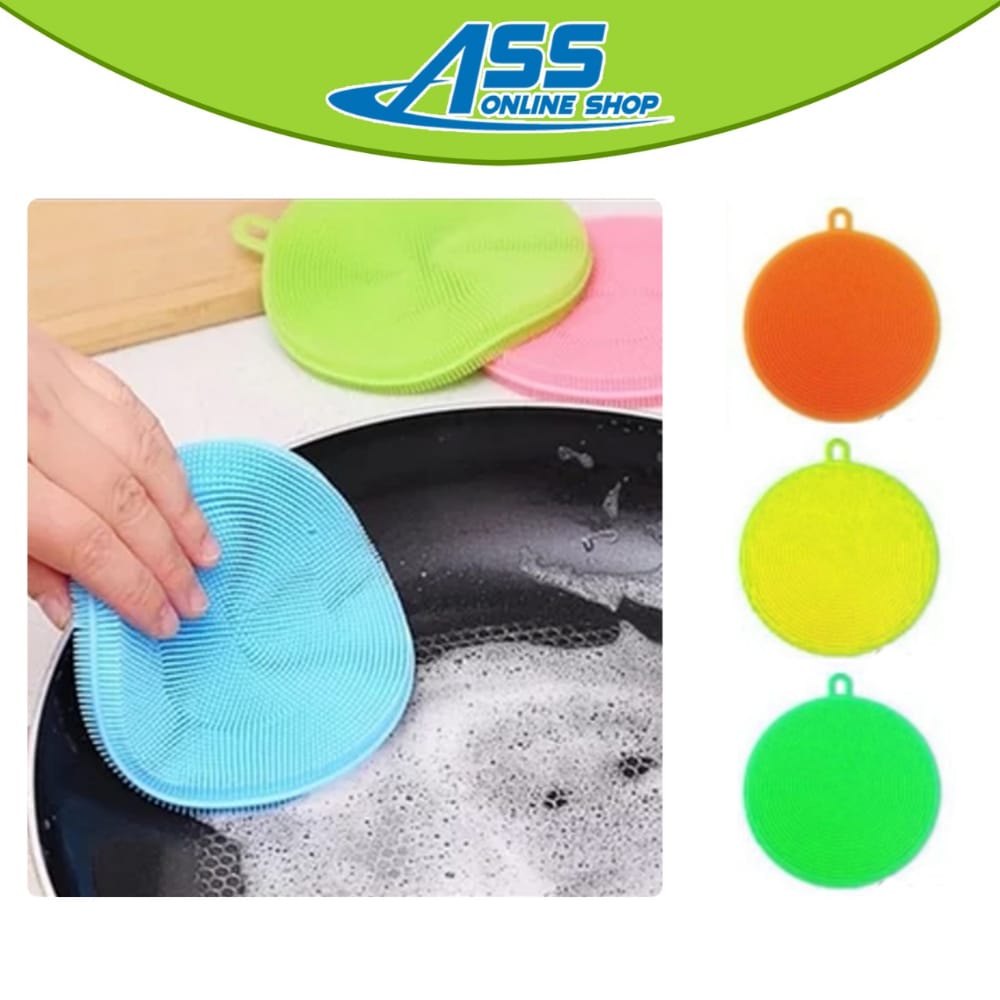 [ASS] Spons Silikon Cuci Piring/Kitchen Sponge