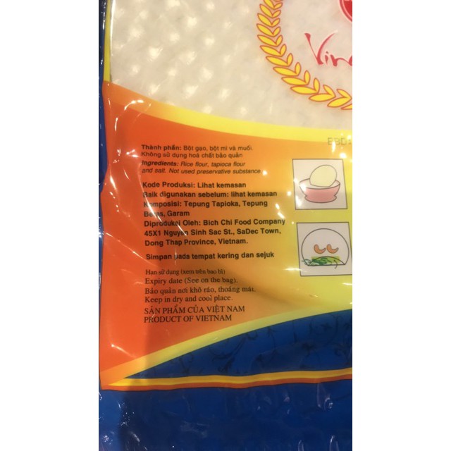 Kulit Lumpia Vietnam Rice Paper Termurah 250G Original Packing Image 7