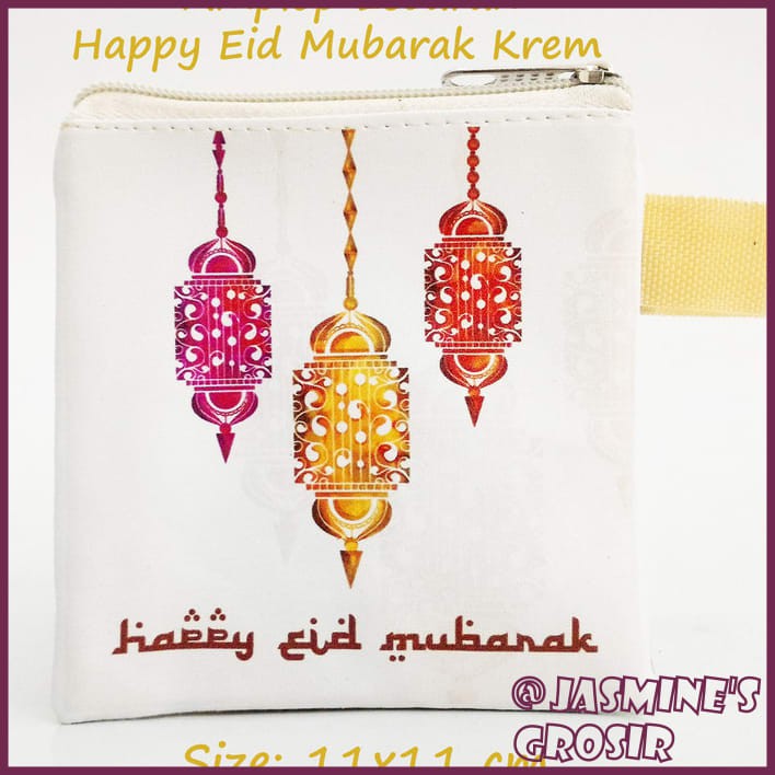 

Amplop Lebaran Happy Eid Mubarak Krem Dompet Lebaran Amplop Hari Raya