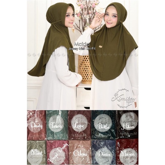 JILBAB MAIDA ORI KIMIKEY HIJAB