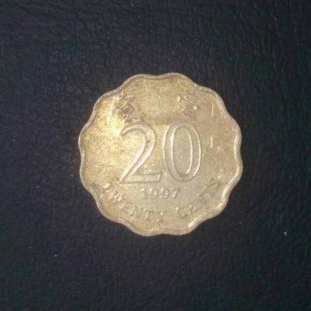 20 Cent Hong Kong 1997 Uang Koin Kuno Luar Negeri Mancanegara Shopee Indonesia