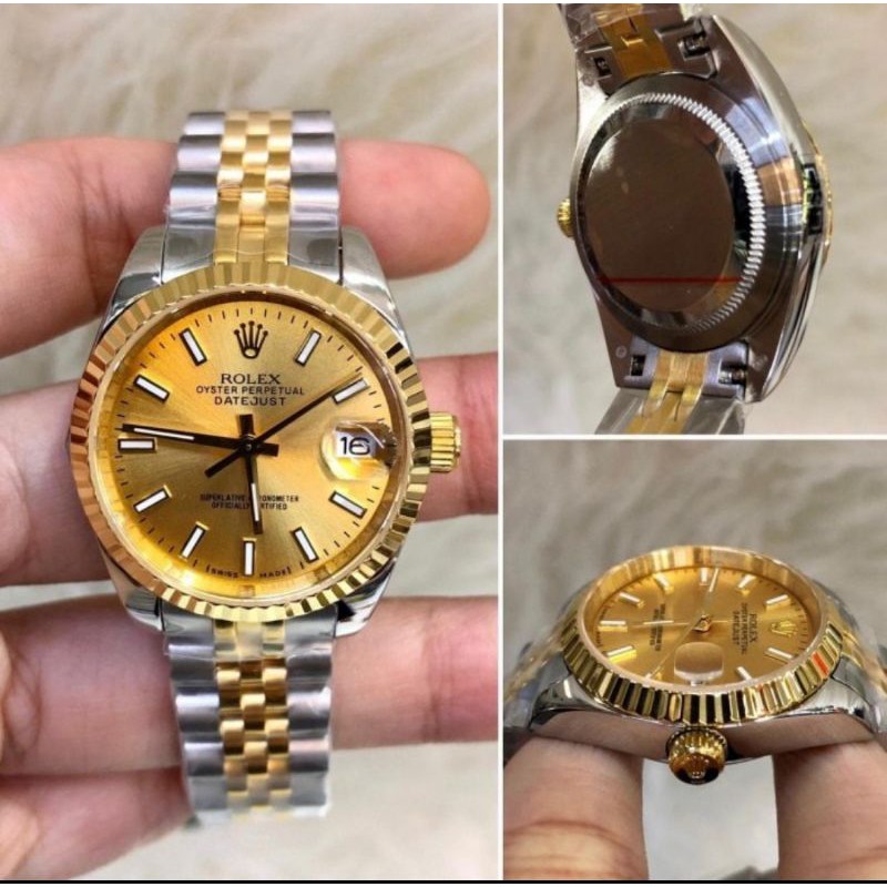 Jam tangan wanita rolex datejust original super swiss