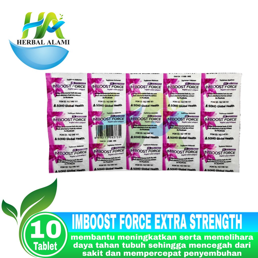 Imboost Force Extra Strength (ES) - Per 1 Strip