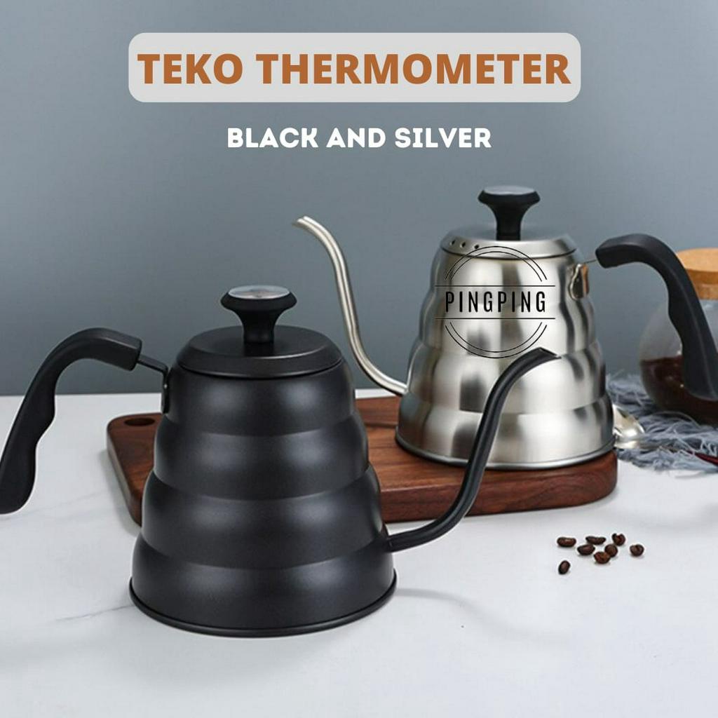 Mau Teko kopi Leher Angsa Barista  Kettel V6 Drip coffee Thermometer