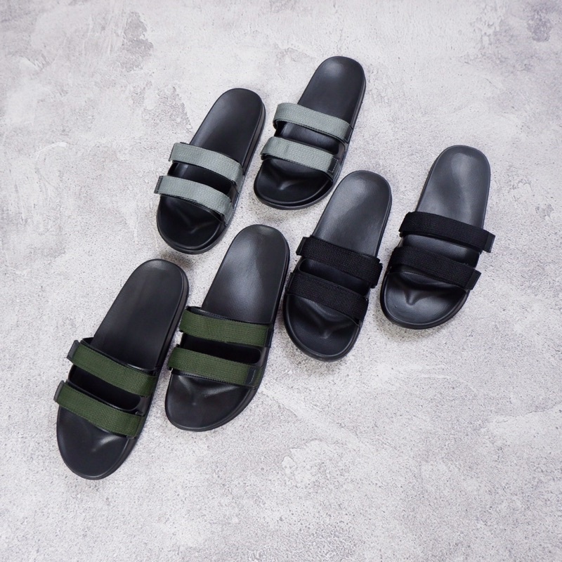 SANDAL SLIDE / SANDAL SLOP / SANDAL SLIDE STRIPE
