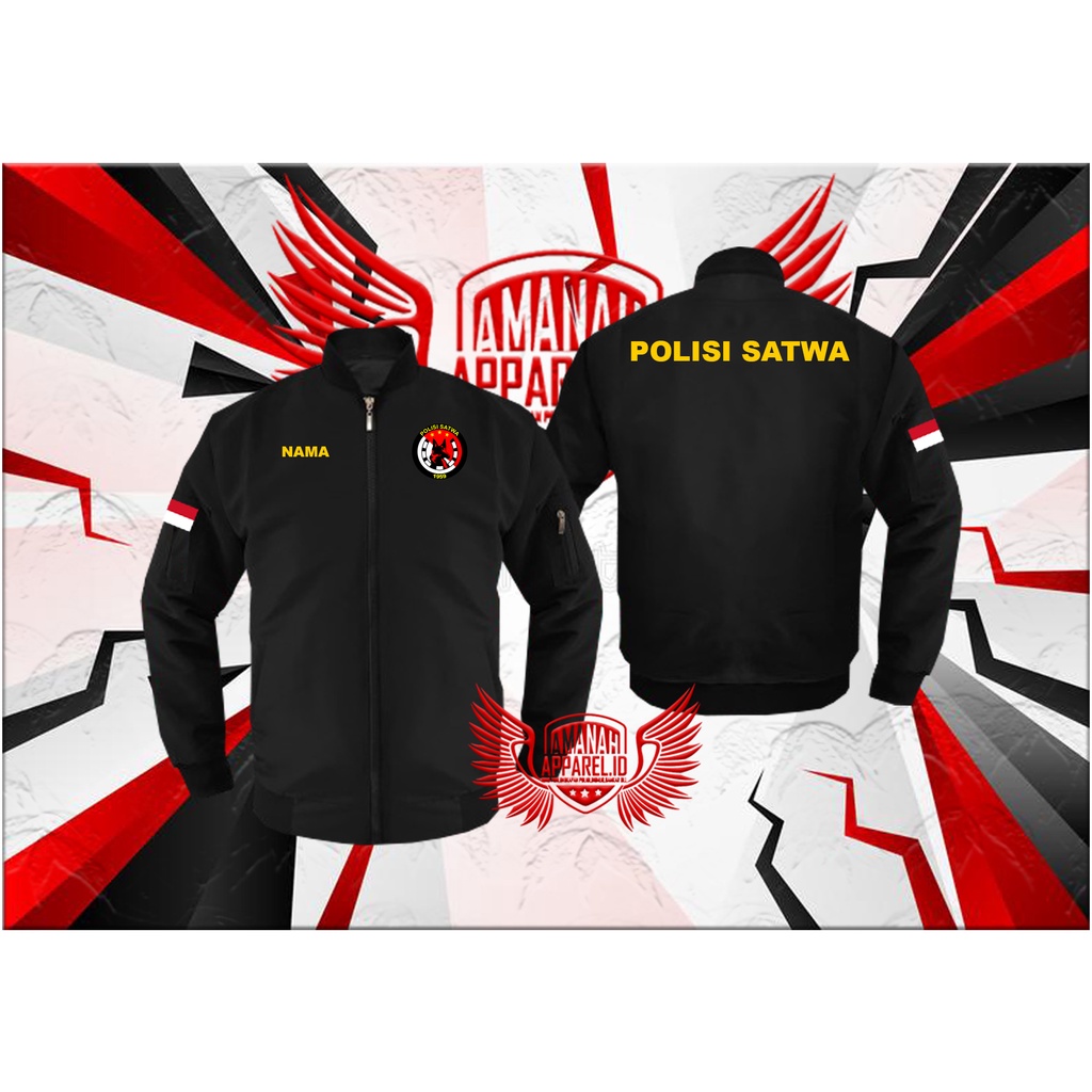 jaket bomber polisi satwa Distro