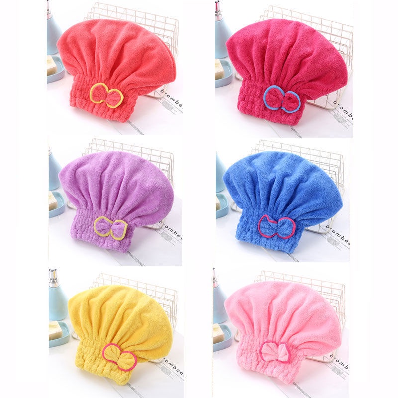 LM-0067 Handuk Keramas Cepat Kering Magic Towel- Handuk Keramas Topi Pita Microfiber-Handuk Keramas Kepala Magic