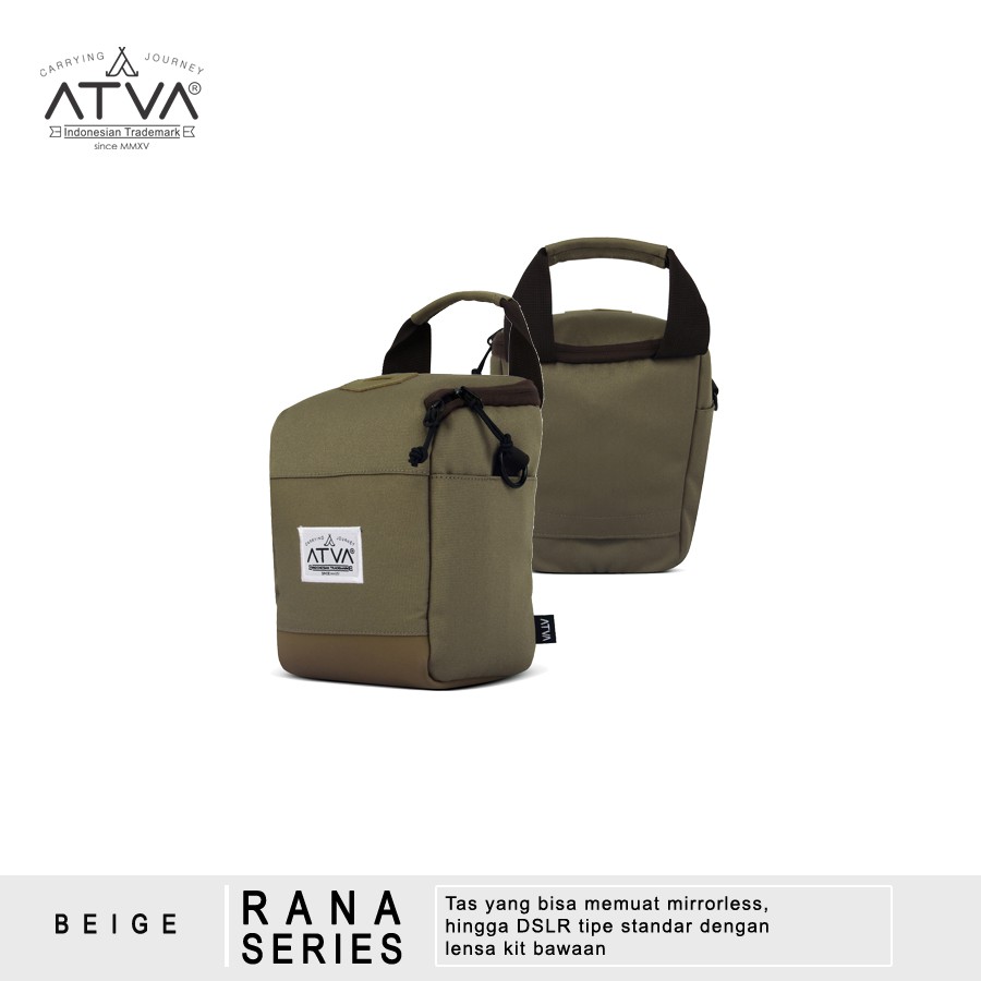 Tas Atva Compact Camera Sling Bag Rana Khaki