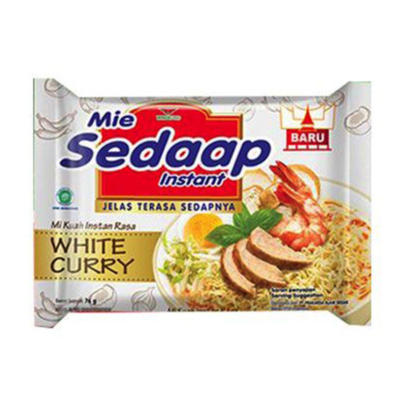 

Mie sedaap white curry 81g