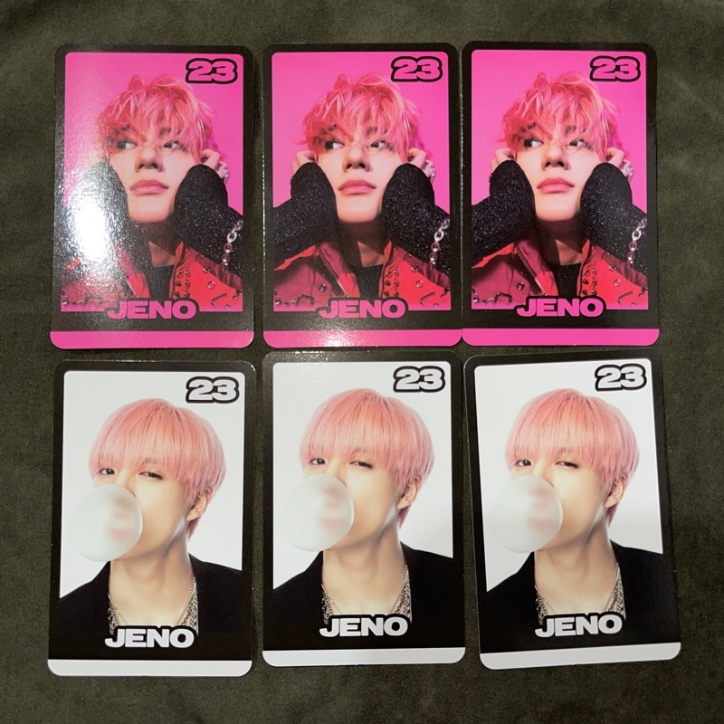 PC JENO TRADING CARD B VER || PC JENO CONCEPT TRADING CARD GLITCH MODE