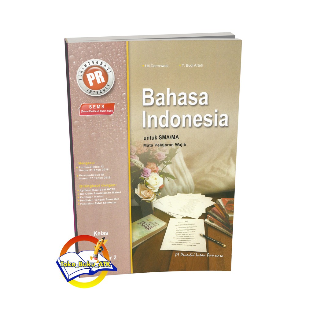 Buku Lks Pr Wajib Kelas 10 Bahasa Indonesia Semester 2 Intan Pariwara Shopee Indonesia