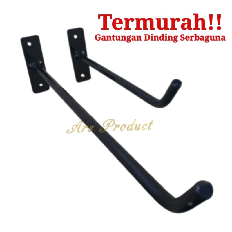 kapstok gantungan dinding serbaguna stand hanger cantolan pakaian