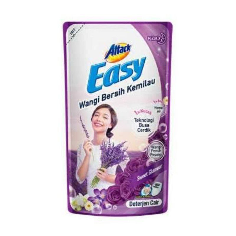 

Attack Easy Detergen Cair Sweet Glamour 750ml