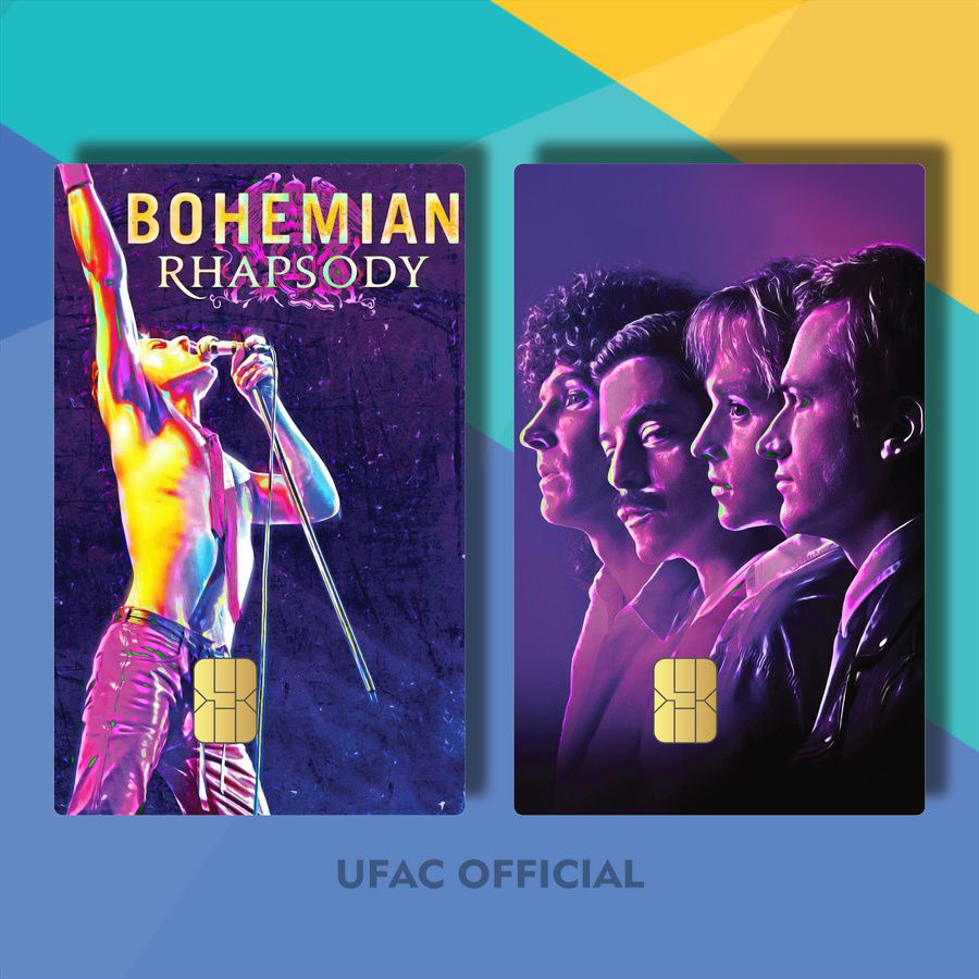 SKIN ATM CUSTOM VOKALIS BAND QUEEN HOLOGRAM GRJVD/TIS0O/ COVER CARD ATM ANGGOTA BAND QUEEN / H2 SKIN