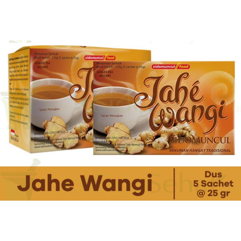 

Jahe Wangi Sidomuncul 5 sachet