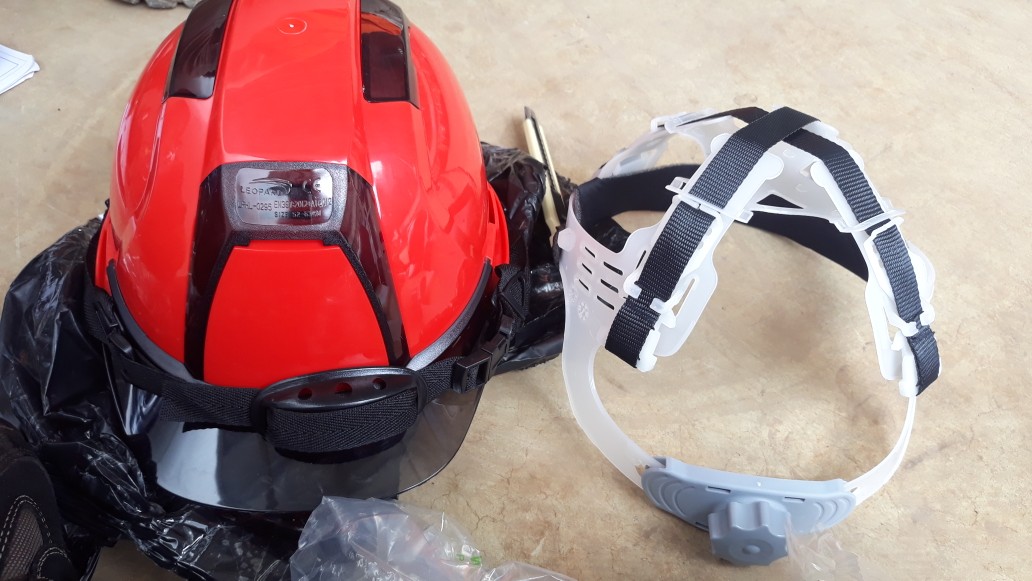 Helm Safety Leopard Abs 0295 Helm Proyek Original