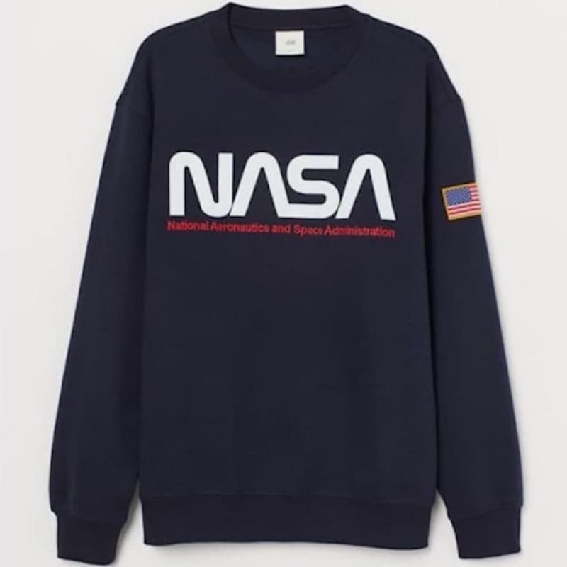 Sweater NASA Hnm / Crewneck / NASA / Hoodie Jaket