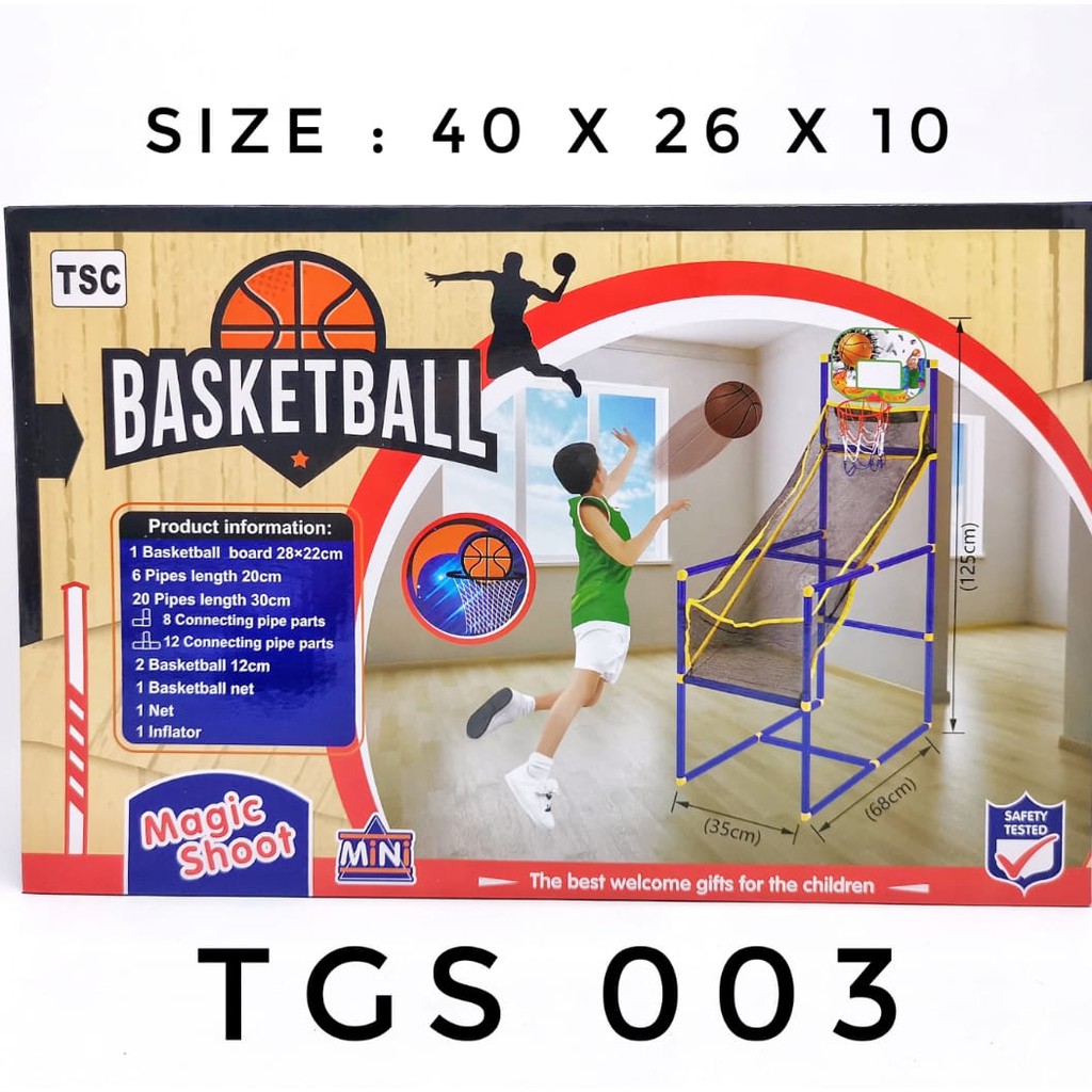 Mainan Ring Basket Anak Mainan Ring Basket Portable Anak Indoor
