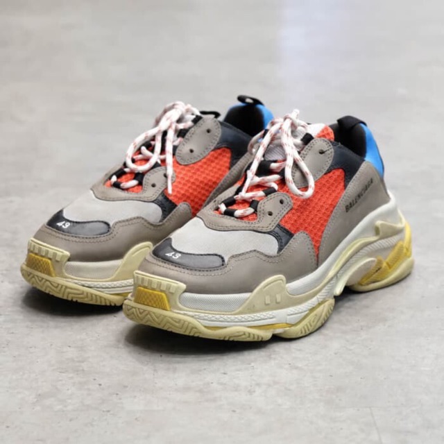 SEPATU BALENCIAGA TRIPLE S MULTICOLOR OG 100% BALENCIAGA AUTHENTIC