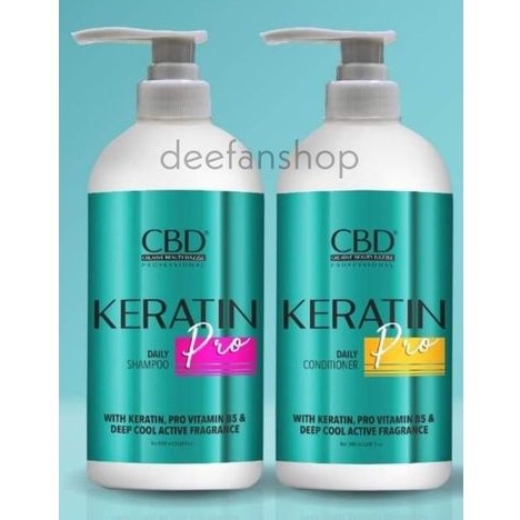 CBD SHAMPOO/CONDITIONER Keratin Pro 1Liter