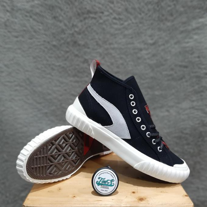 Baru Sepatu Trust Footwear Heroes 0.1 High Black Soft