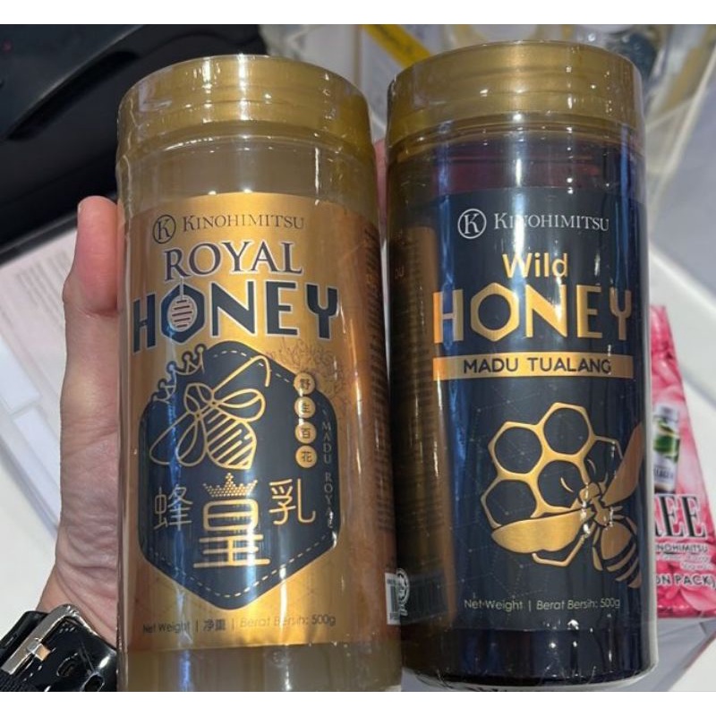 

KINOHIMITSU ROYAL HONEY WILD HONEY 500 GRAM ORIGINAL MADU HUTAN MADU LIAR ROYAL JELLY