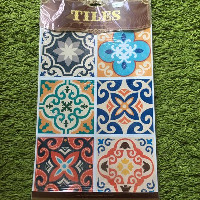 Wallsticker tegel kunci 45 x 30 cm