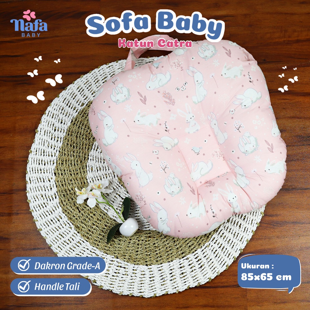 SOFA BABY TEMPAT TIDUR BAYI BANTAL KASUR BAYI MULTIFUNGSI NAFA BABY-6