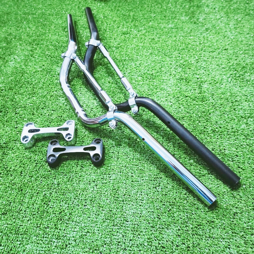 Stang CB CBR 150 - Stir CB - Stir CBR RX King With Raiser & Stabilizier-CBR RX Komplit Hitam