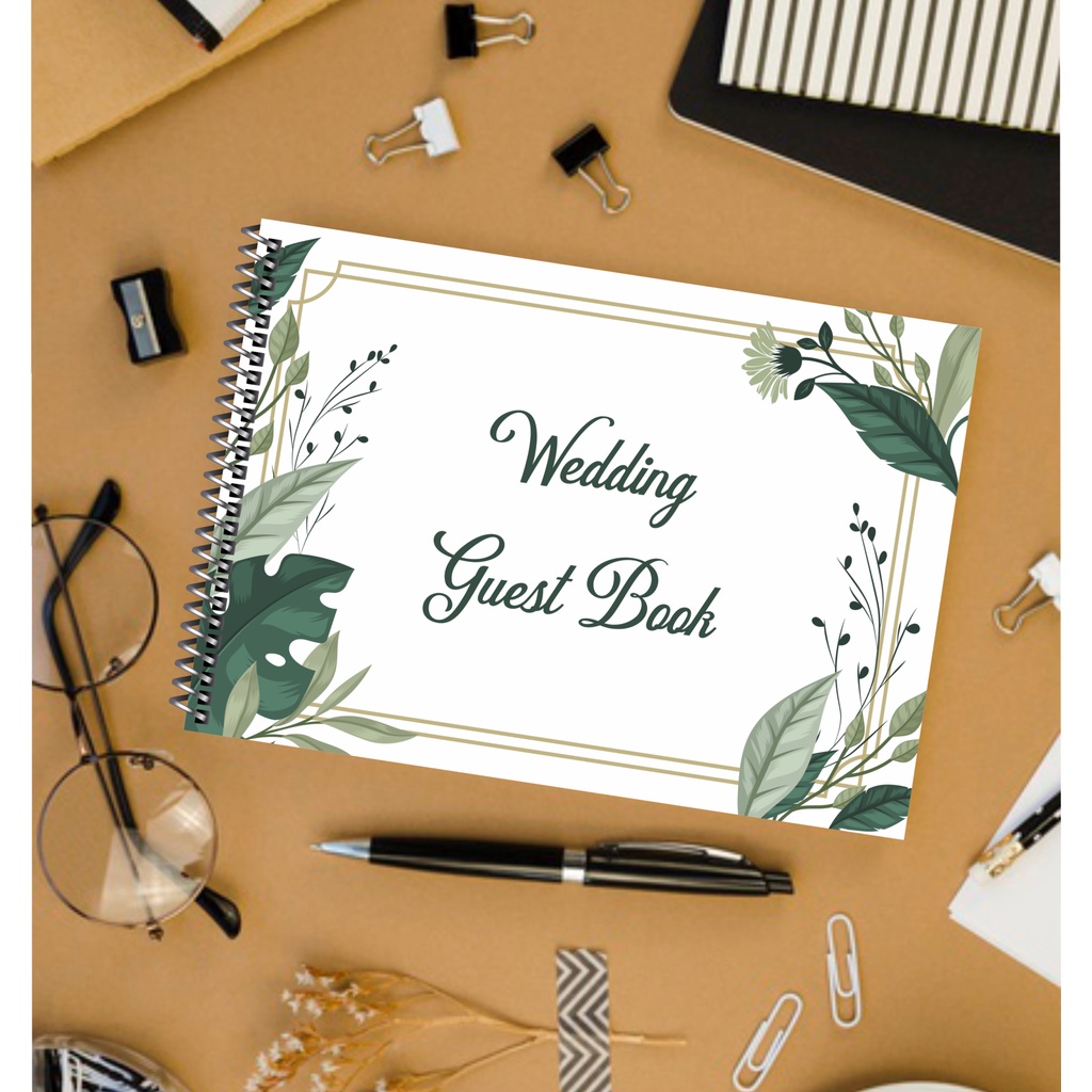 

WEDDING GUEST BOOK NON CUSTOM ISI 300/BUKU TAMU PERNIKAHAN NON CUSTOM