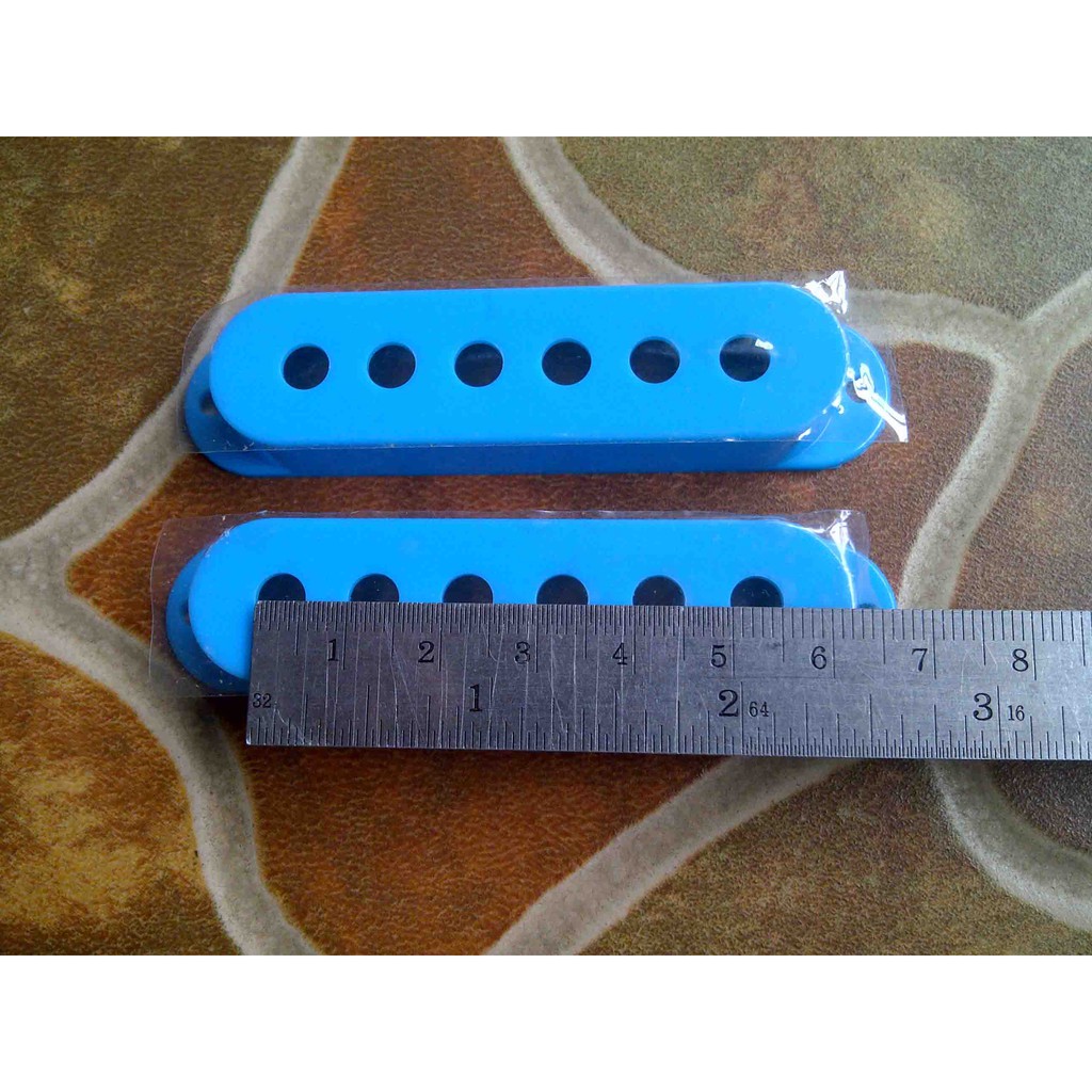 Blue Sky 5.5mm Single Cover Pickup Gitar Warna Biru For Ibanez Fender Squier Stratocaster Tesla Emg