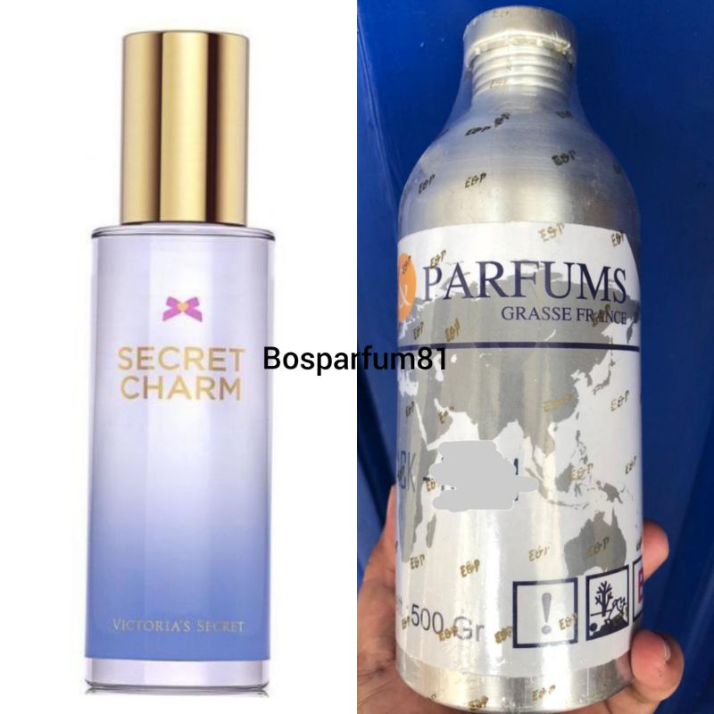 bibit parfum victoria secret secret charm original 100mg murni asli