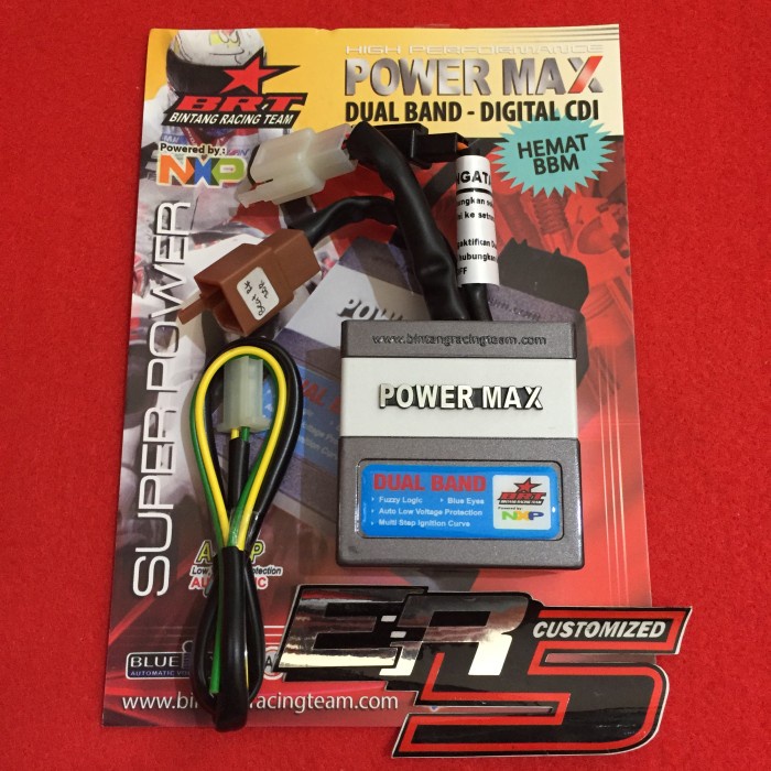 Cdi brt power max dual band beat/scoopy karbu type TR/RK