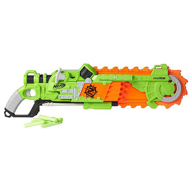 My Nerf Zombie Strike Brainsaw Blaster Review, 50% OFF