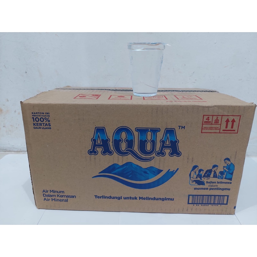 

AQUA GELAS 1 DUSS ISI 48X220 ML..... MURAH DAN BERKUALITAS