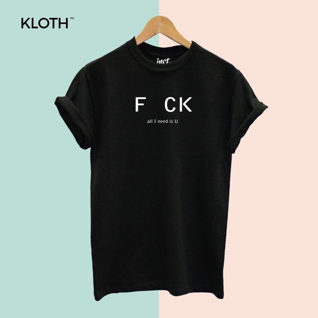 Kaos Kata / Tumblr Tee Cotton Combed 24 Bisa Request Suka-Suka