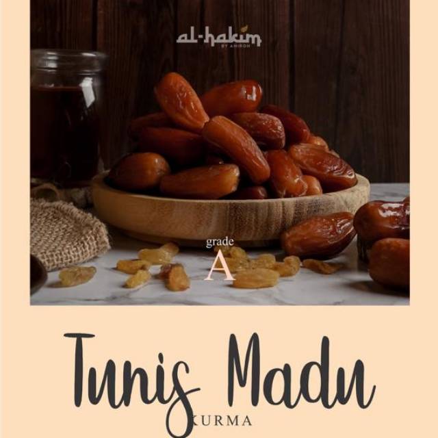 

KURMA TUNIS MADU 500 GRAM. GRADE A ~ ORIGINAL MADINAH