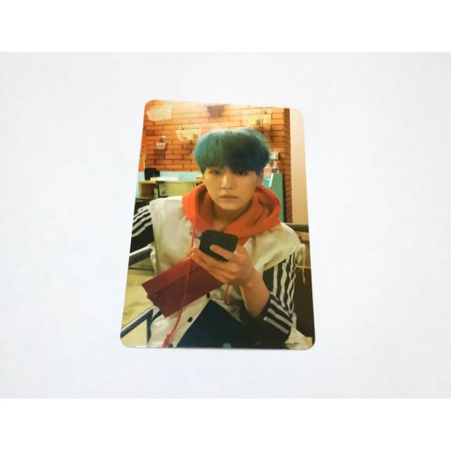 PHOTOCARD OFFICIAL SUGA BTS LY HER E VER.