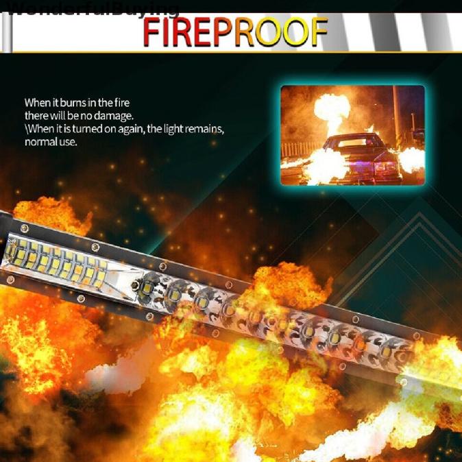 Wbid Belle Lampu Sorot Led 10 520W Ultra Tipis Untuk Mobil Suv Offroad Bearluvingsshop