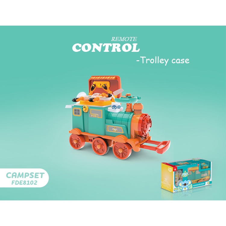 Koala Diary KITCHEN SET Remote Control Train Set mainan edukasi mobil kendaraan anak
