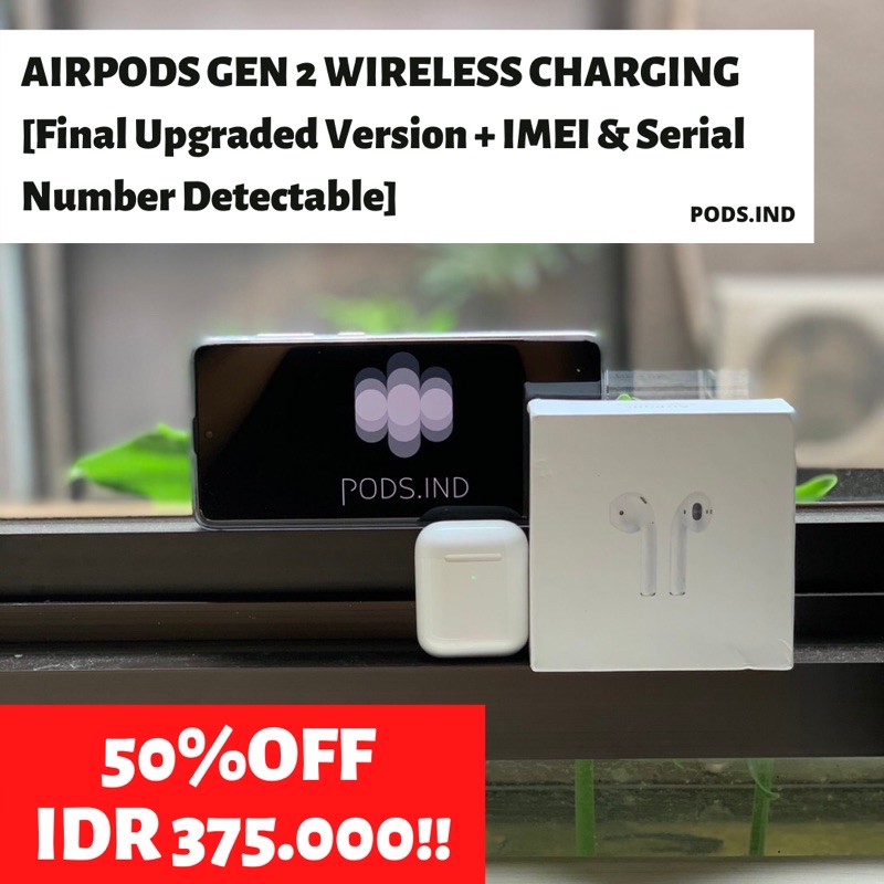 Apple Airpods Gen 2 2020 Wireless Charging Case (IMEI