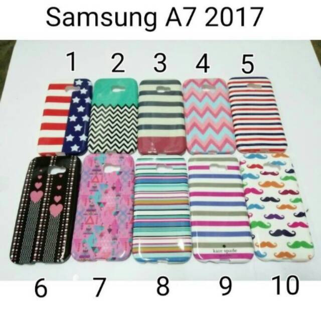 Case Glossy For Samsung A7 2017/ Softcase Samsung A7 2017