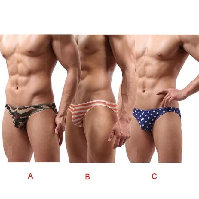 (Price) underwear g string lingerie pria cd thong loreng sexy kado suami