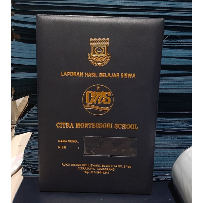 

Sampul Map Raport Custom Citra Montessori School
