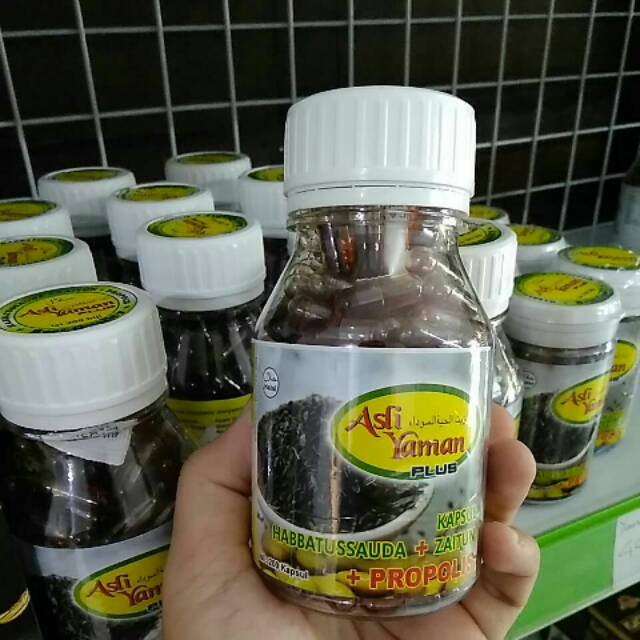 Asli yaman 3 in 1 3in1 200 kapsul